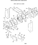 Diagram for 2 - Dryer - Cabinet, Drum & Heater