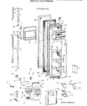 Diagram for 1 - Freezer Door