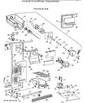 Diagram for 2 - Freezer Section