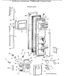 Diagram for 1 - Freezer Door