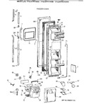 Diagram for 1 - Freezer Door