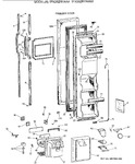 Diagram for 1 - Freezer Door