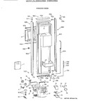 Diagram for 1 - Freezer Door