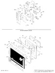 Diagram for 1 - Door Lower Oven