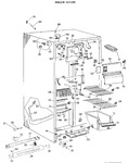 Diagram for 2 - Freezer Section