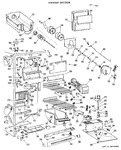 Diagram for 4 - Freezer Section