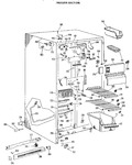 Diagram for 2 - Freezer Section