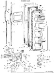 Diagram for 1 - Freezer Door