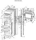 Diagram for 2 - Fresh Food Door