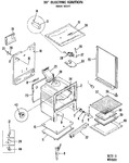 Diagram for 1 - 30" Electric Ignition