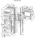 Diagram for 2 - Freezer Door