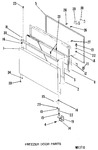 Diagram for 2 - Freezer Door Parts