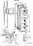 Diagram for 1 - Freezer Door