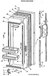 Diagram for 2 - Fresh Food Door