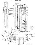 Diagram for 1 - Freezer Door