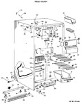 Diagram for 2 - Freezer Section