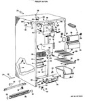 Diagram for 2 - Freezer Section