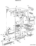 Diagram for 2 - Freezer Section