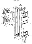 Diagram for 1 - Freezer Door