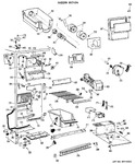 Diagram for 2 - Freezer Section