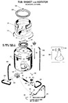 Diagram for 2 - Tub, Basket And Agitator