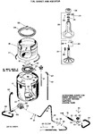 Diagram for 2 - Tub, Basket And Agitator