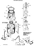 Diagram for 2 - Tub, Basket & Agitator