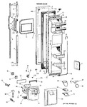 Diagram for 1 - Freezer Door