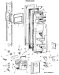 Diagram for 1 - Freezer Door