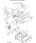 Diagram for 3 - Control Panel & Oven Door