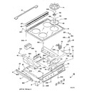 Diagram for 1 - Cooktop & Control Panel