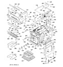 Diagram for 4 - Oven Body Section