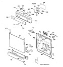 Diagram for 1 - Escutcheon & Door Assembly