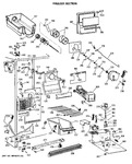 Diagram for 2 - Freezer Section