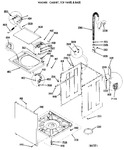 Diagram for 4 - Washer-cabinet, Top Panel & Base