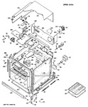 Diagram for 2 - Upper Oven