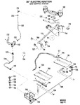 Diagram for 4 - 30" Electric Ignition