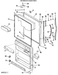 Diagram for 2 - Refrigerator Door Parts