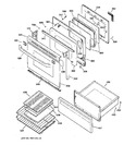 Diagram for 3 - Door & Drawer Parts