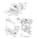 Diagram for 1 - Escutcheon & Door Assembly