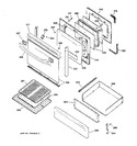 Diagram for 4 - Door & Drawer Parts