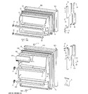 Diagram for 1 - Doors