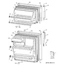 Diagram for 1 - Doors