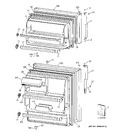 Diagram for 1 - Doors