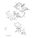 Diagram for 1 - Gas & Burner Parts