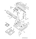 Diagram for 2 - Control Panel & Cooktop