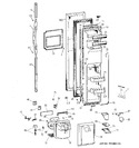 Diagram for 1 - Freezer Door