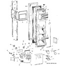 Diagram for 1 - Freezer Door