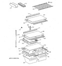 Diagram for 4 - Shelf Parts