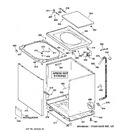 Diagram for 2 - Cabinet, Cover & Front Panel